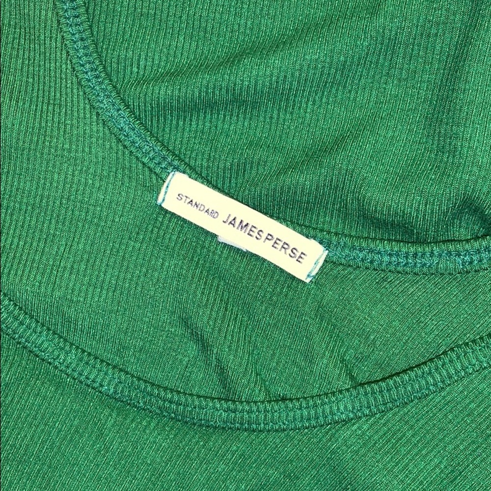 James Perse Green Tank